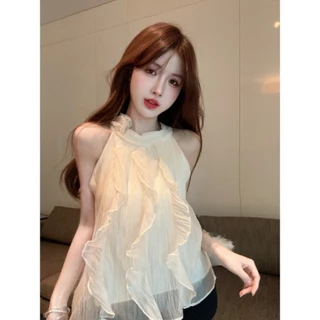เสื้อแขนกุด เสื้อแขนสั้น สวยหวาน ใส่ไปเที่ยว เหมาะกับไปเดท#202396