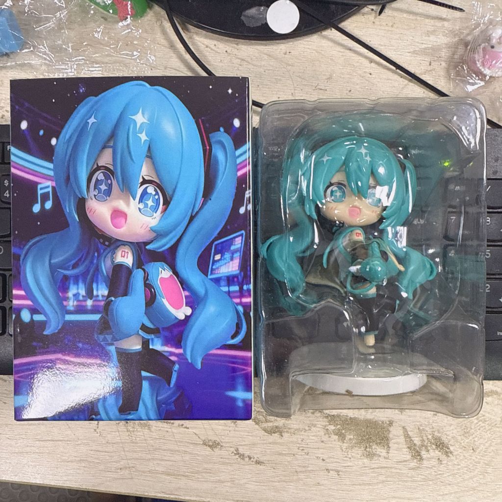 รุ่น Q อะนิเมะ Figurine Hatsune Miku UWA Series Mini Soft รูปที่ 5