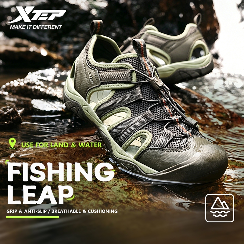 【xtep】Fishing Leap丨รองเท้าแตะตกปลา - น้ำหนักเบาและใช้งานได้หลากหลายสำหรับกิจกรรมกลางแจ้ง