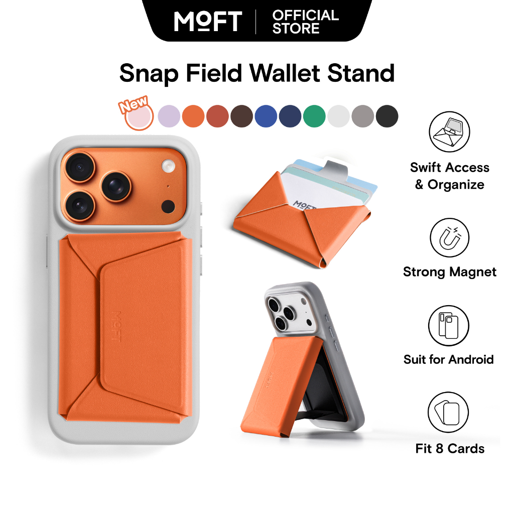 MOFT Snap Field Wallet - กระเป๋าสตางค์พร้อมขาตั้ง