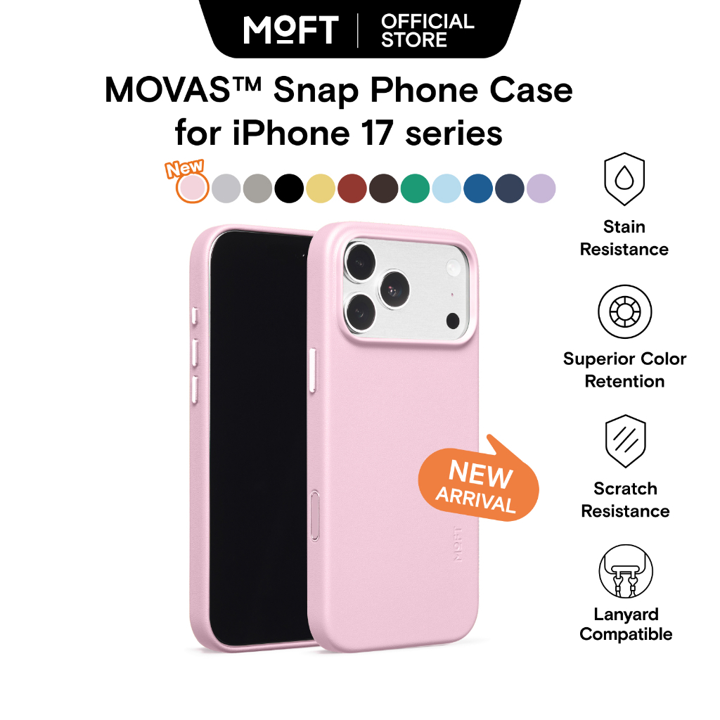 MOFT Snap Case MOVAS™ For iPhone 17 Magnetic Compatible - เคส สำหรับ iPhone 17