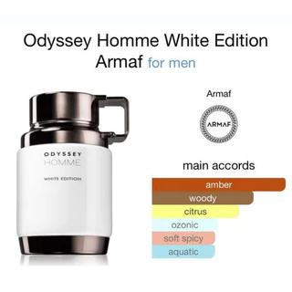 New Odyssey Homme White Edition Armaf สําหรับผู้ชายของแท้ 100%