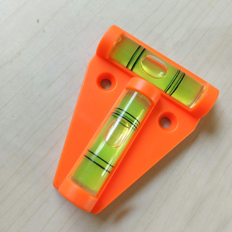 เครื่องมือระดับสําหรับ Camper T-Shaped Caravan Cross ตรวจสอบระดับ Unbreakable ระดับ Calibrator สําหรับ Camper Van กล้อง