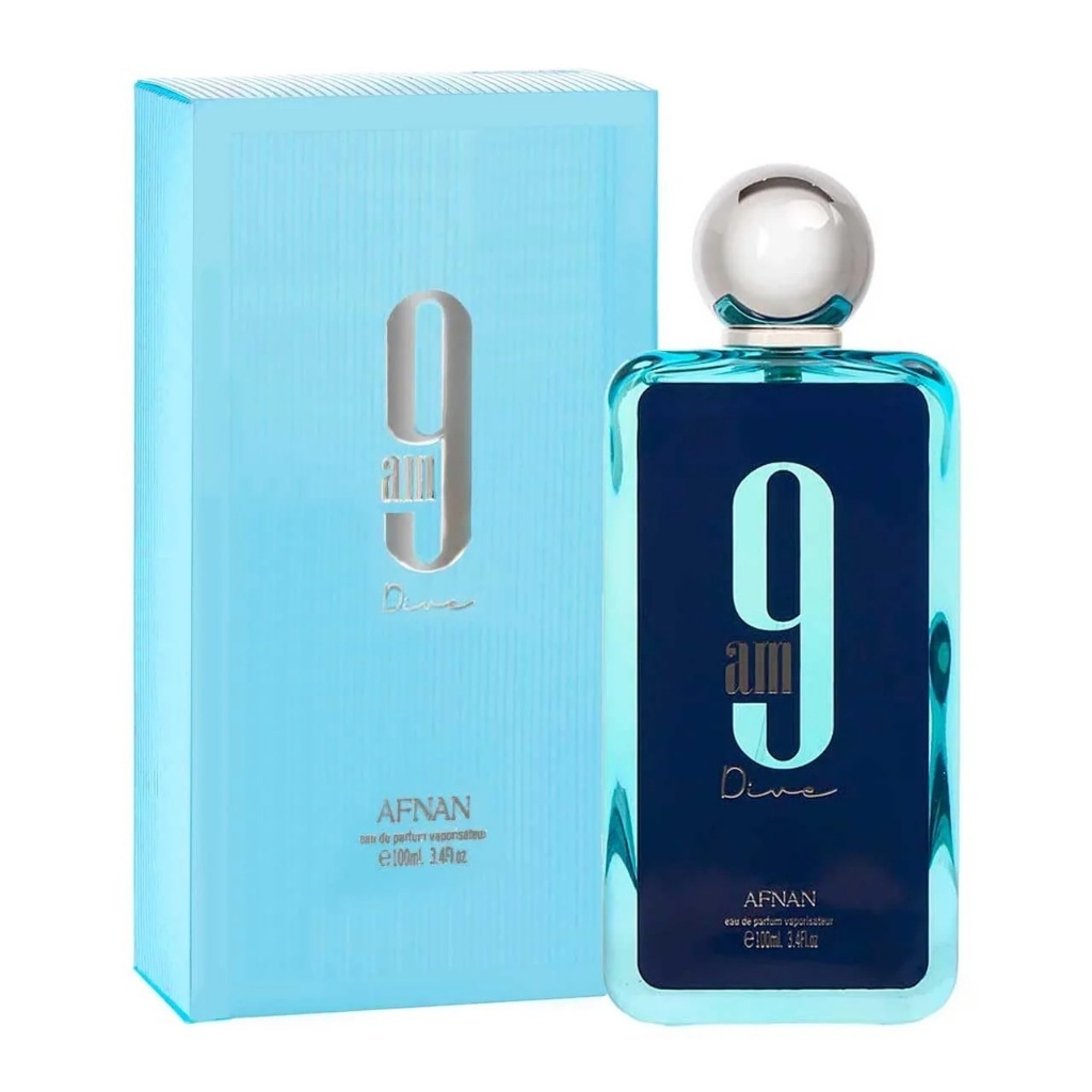 AFNAN 9 AM DIVE EDP 100 ml กล่องปิดผนึก