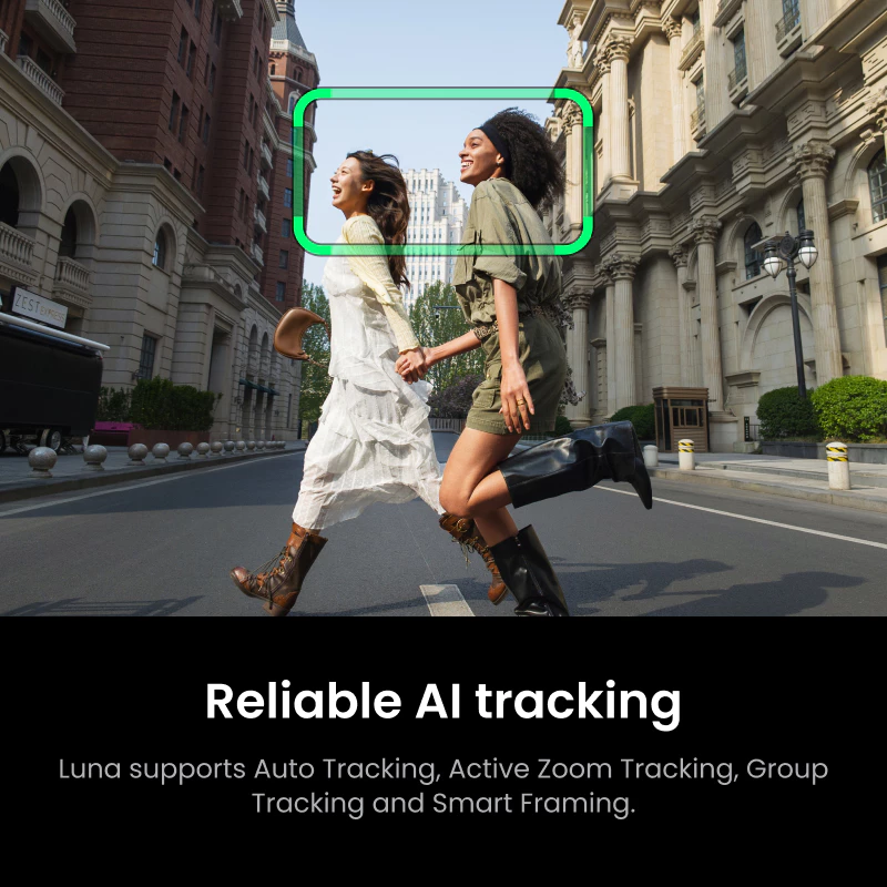 ใหม่Insta360 Luna Ultra - 8K Vlogging Camera พร้อมเลนส์ Dual Leica, 12 Zoom, เซ็นเซอร์ 1", หน้าจอสัมผัส 2" ถอดออกได้, ชิป Triple AI, กระเป๋ากล้อง Gimbal สําหรับการถ่ายภาพ Vlog thumbnail 8