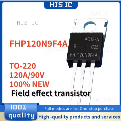 5PCS 100% ใหม่ FHP120N9F4 120N9F4 FHP120N9F4A TO-220 120A/90V N-channel Power MOSFET ทรานซิสเตอร์ในส