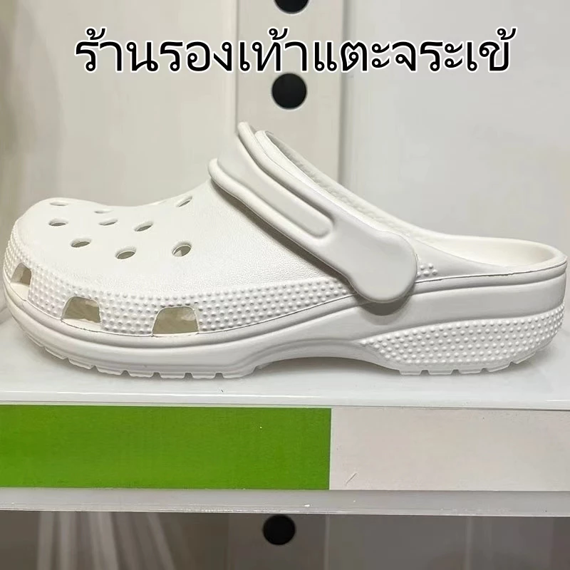 จัดส่งจากกรุงเทพจัดส่งภายใน 24 ชั่วโมง ผู้ชาย ระบายอากาศได้ รองเท้าผู้หญิงรองเท้าแตะชายหาดกันลื่นสําหรับเดินทาง