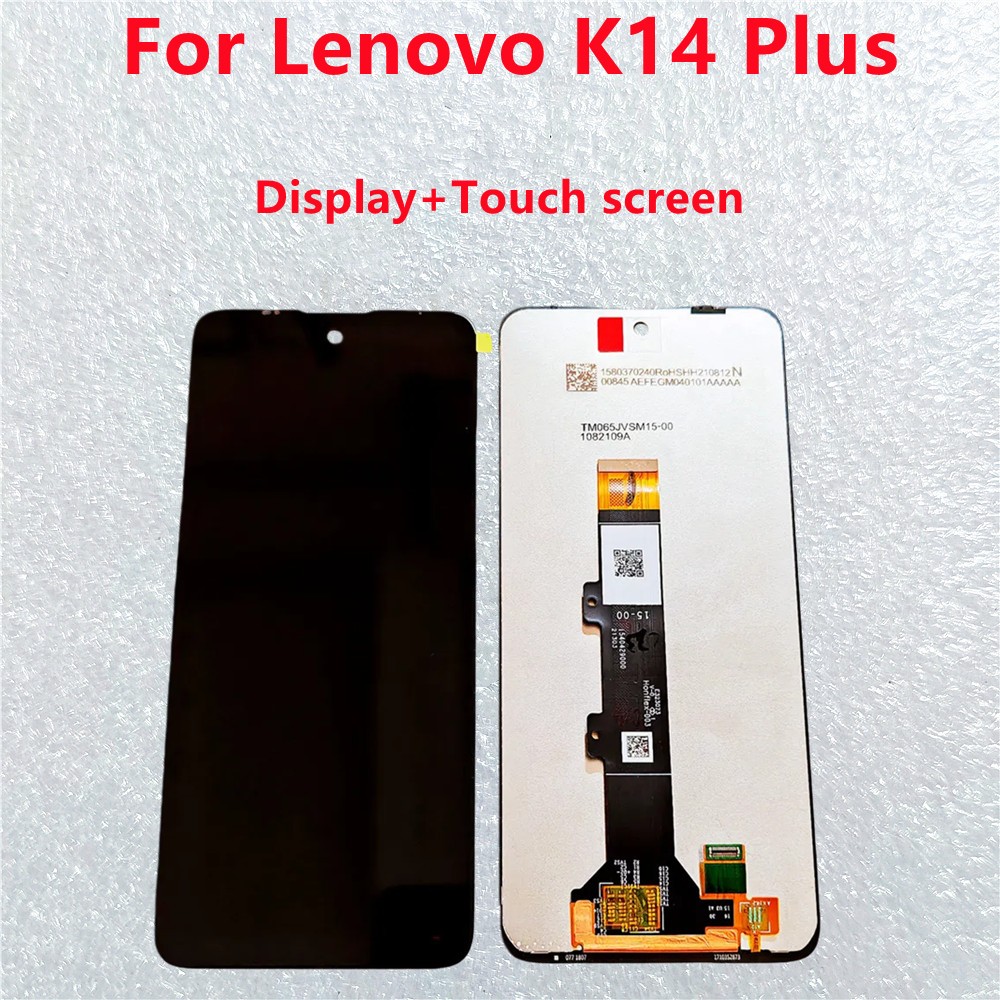 LCD ต้นฉบับสําหรับ Lenovo K14 Plus จอแสดงผล Touch Screen Digitizer Assembly Lenovo K14 Plus จอแสดงผล