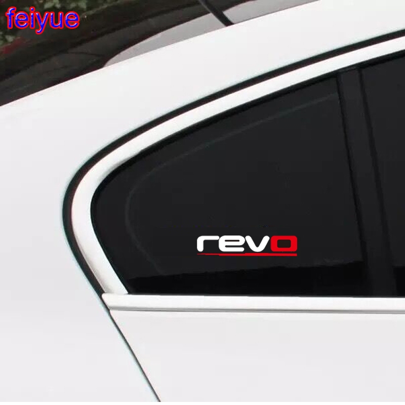 2psc Revo รถ Windows สติกเกอร์สําหรับ Volkswagen VW Golf 6 7 MK3 MK4 MK5 MK6 MK7 TDI R20 R32 GTI Pol