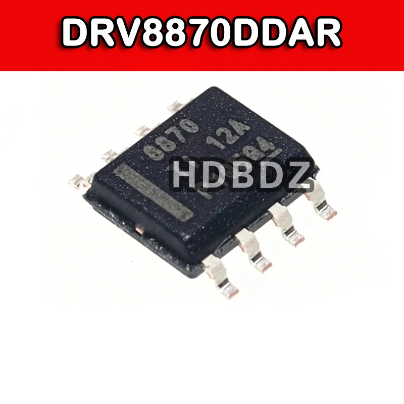 2~5PCS DRV8870DDAR 8870 SOP-8 คอนโทรลเลอร์และชิปไดรเวอร์ IC SMD