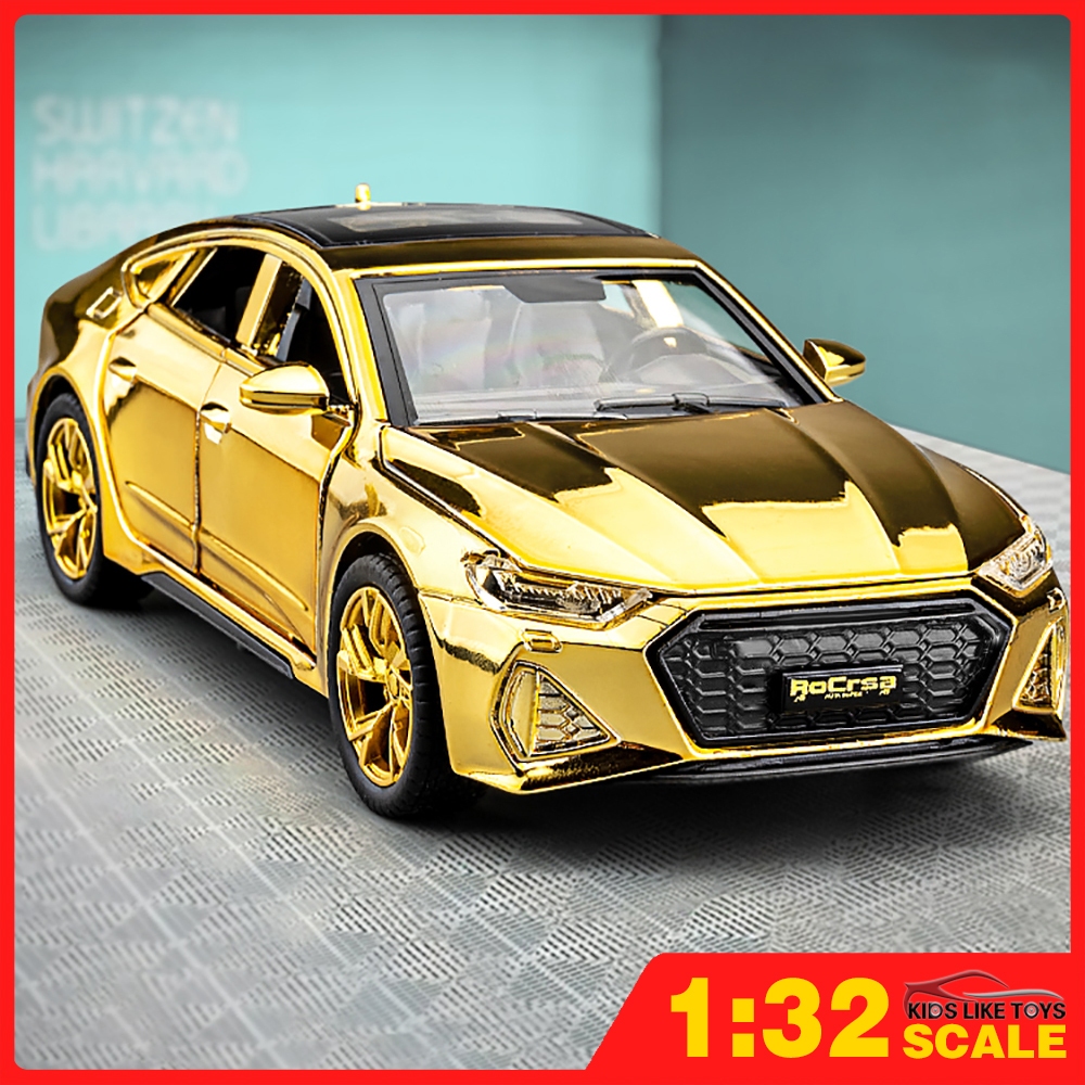 KLT 1:32 Audi A7 รถโมเดลDiecastรถของเล่นคอลเลกชันของขวัญสําหรับเด็กเด็กผู้หญิง