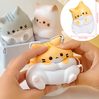 ETR Kawaii เค้กช้า Rising ความเครียดบรรเทาบีบของเล่นเด็ก PU Soft Dpression ของเล่นจําลองอาหารเค้กบีบของเล่น N