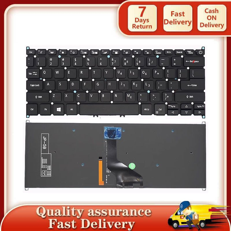 ยี่ห้อ-ใหม่แป้นพิมพ์แล็ปท็อปสําหรับ ACER Swift N19H4 N19C4 SF314-42 SF314-52 SF314-54 SF314-57G-52XG