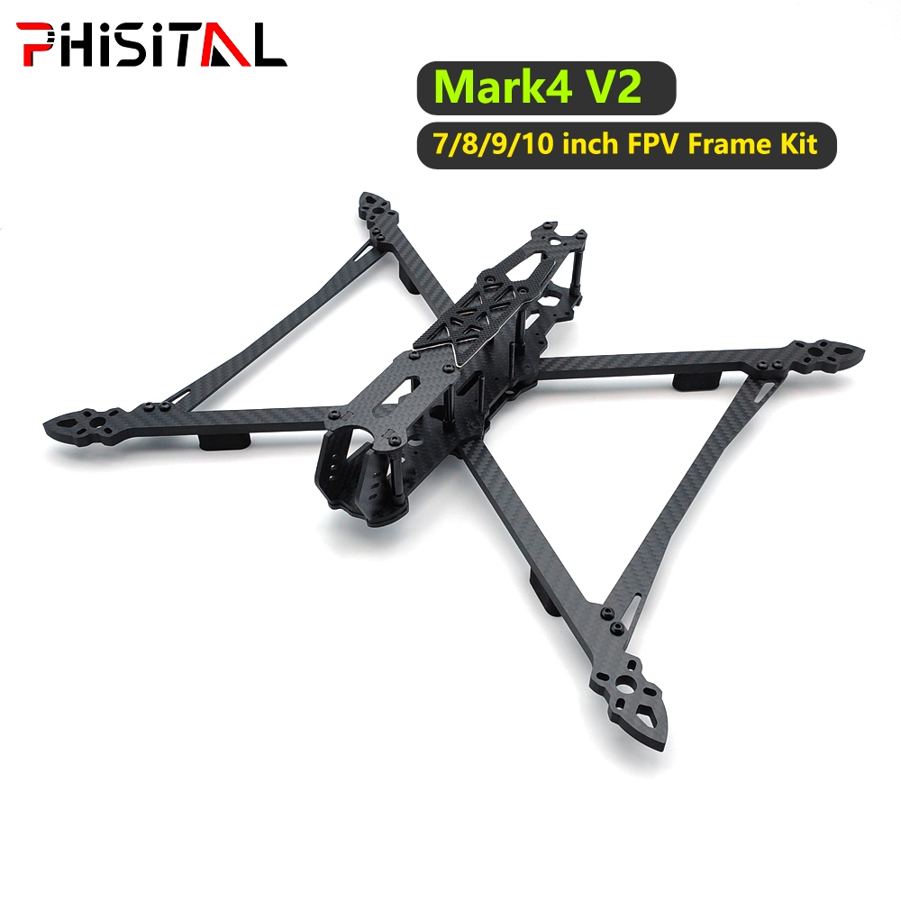 Mark4 V2 7 /8/9/10 นิ้ว FPV RC รุ่น Freestyle Long Range DIY Frame Kit ชุดประกอบชิ้นส่วน mark 4 V2