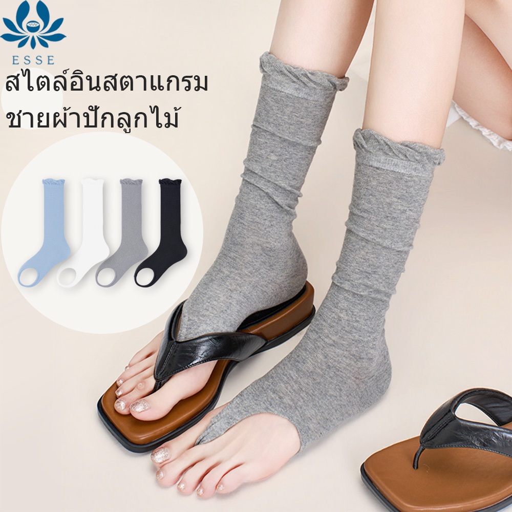 รองเท้าแตะสไตล์ญี่ปุ่น ฤดูร้อน ระบายอากาศดี ใส่ง่าย
