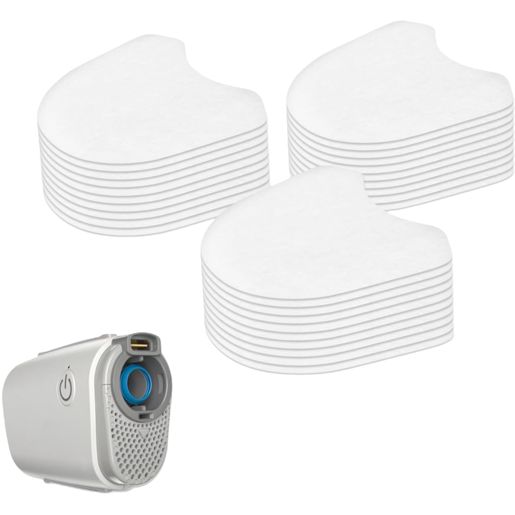 ตัวกรอง CPAP เข้ากันได้กับ ResMed AirMini, ตัวกรองแบบใช้แล้วทิ้งทดแทนสําหรับ AirMini Travel Machine