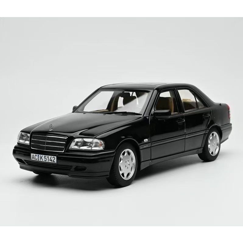 NOREV Norwell 1997 Mercedes-Benz C-Class C36 amg จําลองรถเปิดเต็มรูปแบบ