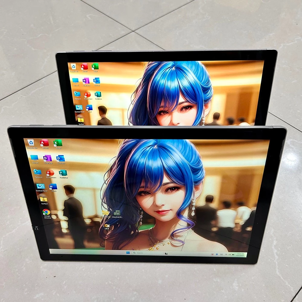 Microsoft Surface Pro 5th Gen Pro5 Intel Core i5 8GB RAM 256GB 12.3 "แท็บเล็ต 2K TouchScreen 7300U 2.6 GHz Windows 11 คอมพิวเตอร์ WiFi แล็ปท็อปใช้ thumbnail 9