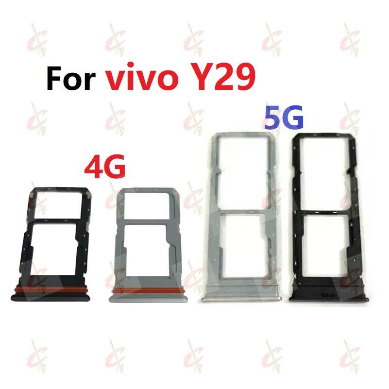 ถาดซิม (sim tray) สําหรับ vivo Y29 4G 5G V2434