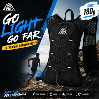 Azela Trail running bag 5L/180g กระเป๋าเป้น้ำ ถุงใส่น้ำ เป้วิงเทล Haft Full Marathon น้ำวิ่งเทรล กัน ถุง กระเป๋าวิ่งเทรล เป้เทรล