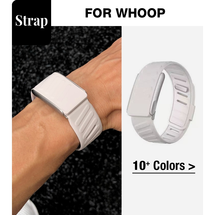 Unisex Commuter Style Silicone Sports Two-Color Strap เหมาะสําหรับ Whoop 5.0 Whoop 4.0 Whoop 5.0 ECG