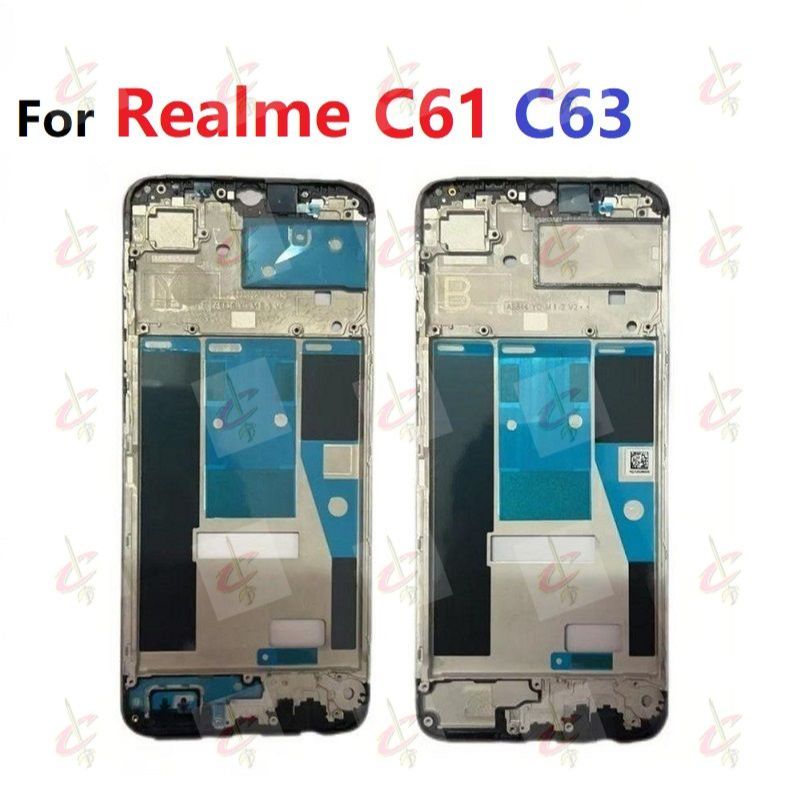 กรอบ LCD สําหรับ Realme C61 C63 4G Body Bezel แผ่น RMX3939 RMX3950