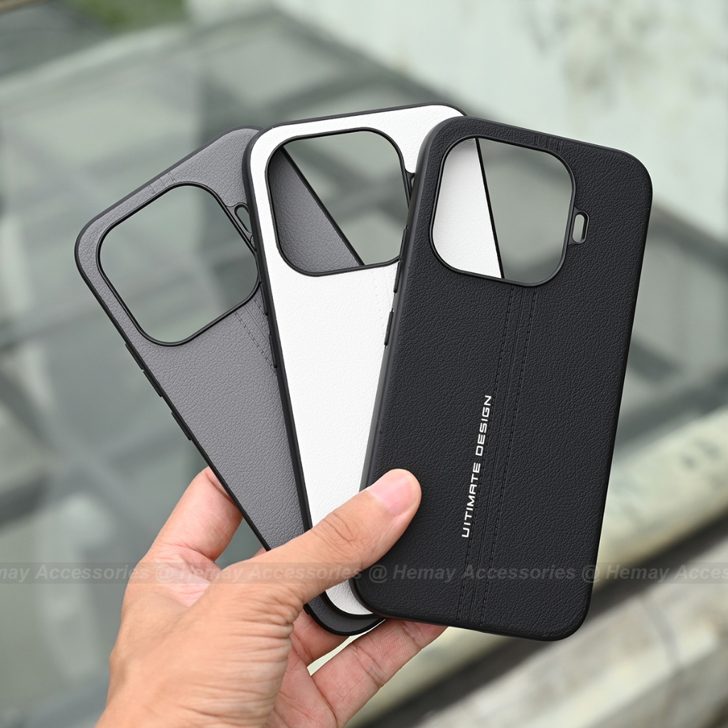 สําหรับ Xiaomi 17T / 17T Pro ปลอกหนังเทียมเคสโทรศัพท์แบบแข็ง