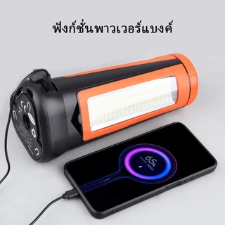 WinsTime Z99 LED Camping Light โคมไฟกลางแจ้งแบบพับได้ Super Bright Strong Light ไฟฉายสถานที่ก่อสร้างฉุกเฉิน Retractable ทํางานแบตเตอรี่ลิเธียม