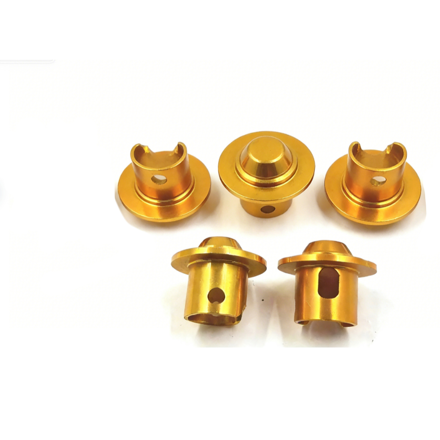 Shanbao 1/2-6WD กรองน้ํามันเชื้อเพลิงรถยนต์อลูมิเนียมกรอง 6061-T6 ชามกรองขนาดใหญ่ (เฉพาะชามสีเหลือง)