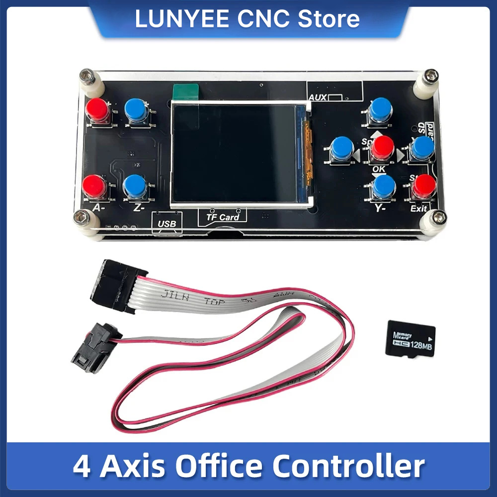 LUNYEE Grbl Offline Controller Board 3 แกน Offline Cnc Controller สําหรับ 3018Pro 1610/2418/3018 แกะ