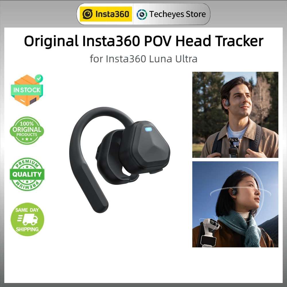 Insta360 POV ตัวติดตามศีรษะสําหรับ Insta360 Luna Ultra