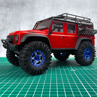 4PCS 1.3 "72 มม.ยางนุ่ม RC Crawler ยาง, Off-Road Terrain Tyres สําหรับ TRX4M SCX24, ประสิทธิภาพด้ามจับสูง