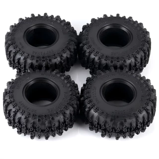 4PCS 1.3 "72 มม.ยางนุ่ม RC Crawler ยาง, Off-Road Terrain Tyres สําหรับ TRX4M SCX24, ประสิทธิภาพด้ามจับสูง