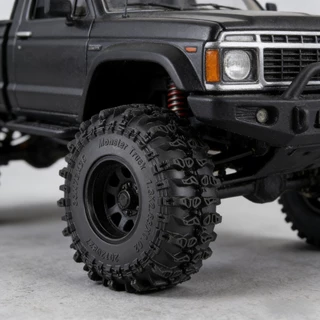 4PCS 1.3 "72 มม.ยางนุ่ม RC Crawler ยาง, Off-Road Terrain Tyres สําหรับ TRX4M SCX24, ประสิทธิภาพด้ามจับสูง