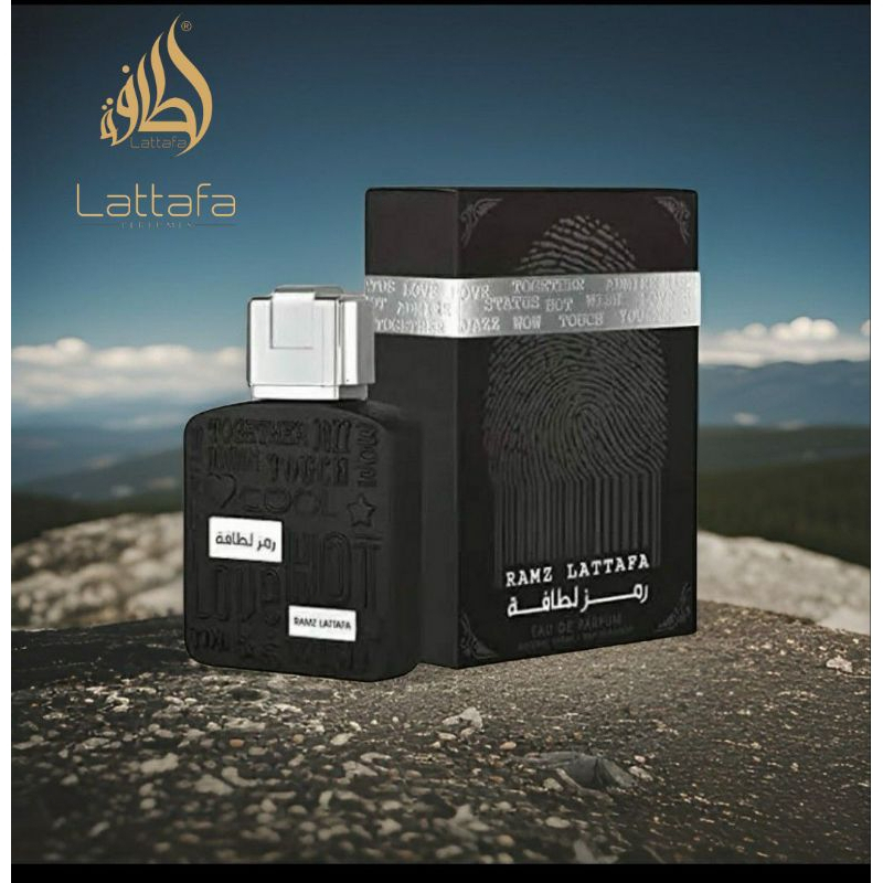 Ramz Silver EDP By Tita method 100ml (ขวดสีดํา) Tita