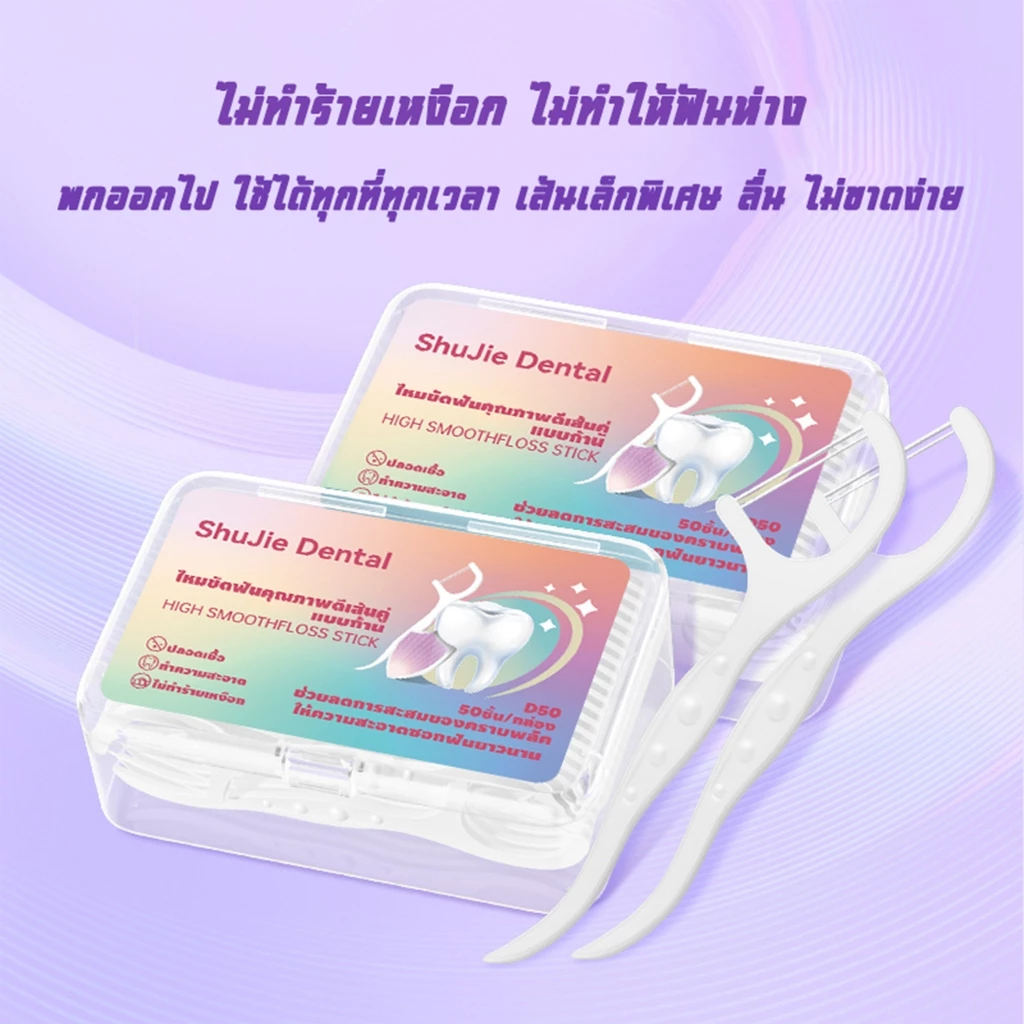 ไหมขัดฟันพกพา ชุดคู่ thumbnail 4