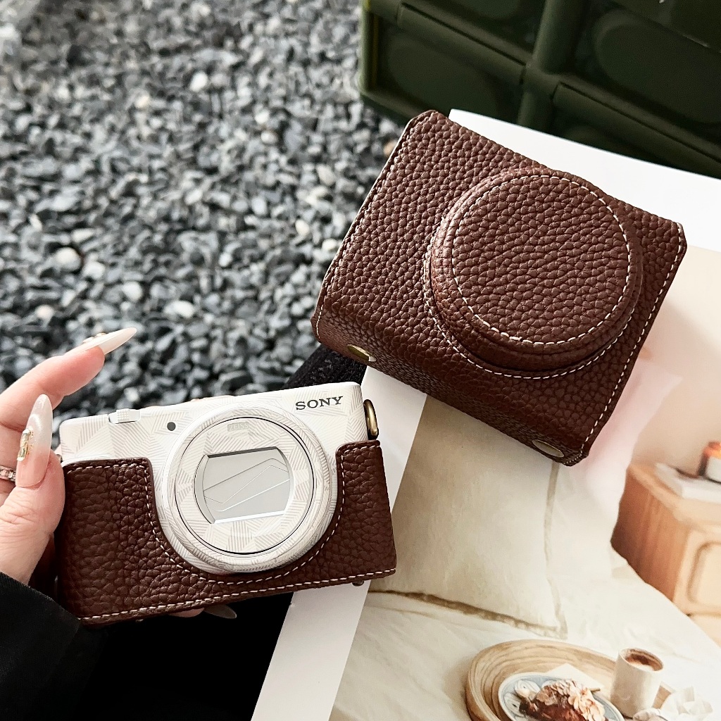 กระเป๋ากล้องหนังหรูหราสําหรับกล้อง Sony ZV1F ZV1M2