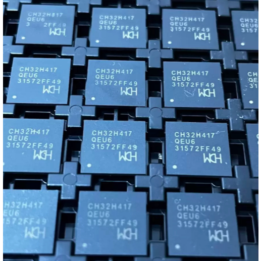 1PCS ยี่ห้อใหม่ ch32h417weu6 CH32H417 Microcontroller CH32H417WEU6 QFN68 CH32H417QEU6 ชิป CH32H417ME