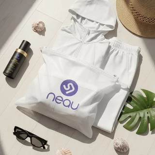 NEAU ถุงซักผ้าแบบตาข่ายสำหรับเครื่องซักผ้า ถุงซักผ้ามีซิปสำหรับเสื้อผ้า