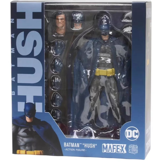 MAFIX Silent Batman Blue Bruce Wayne Reissue Action Figure