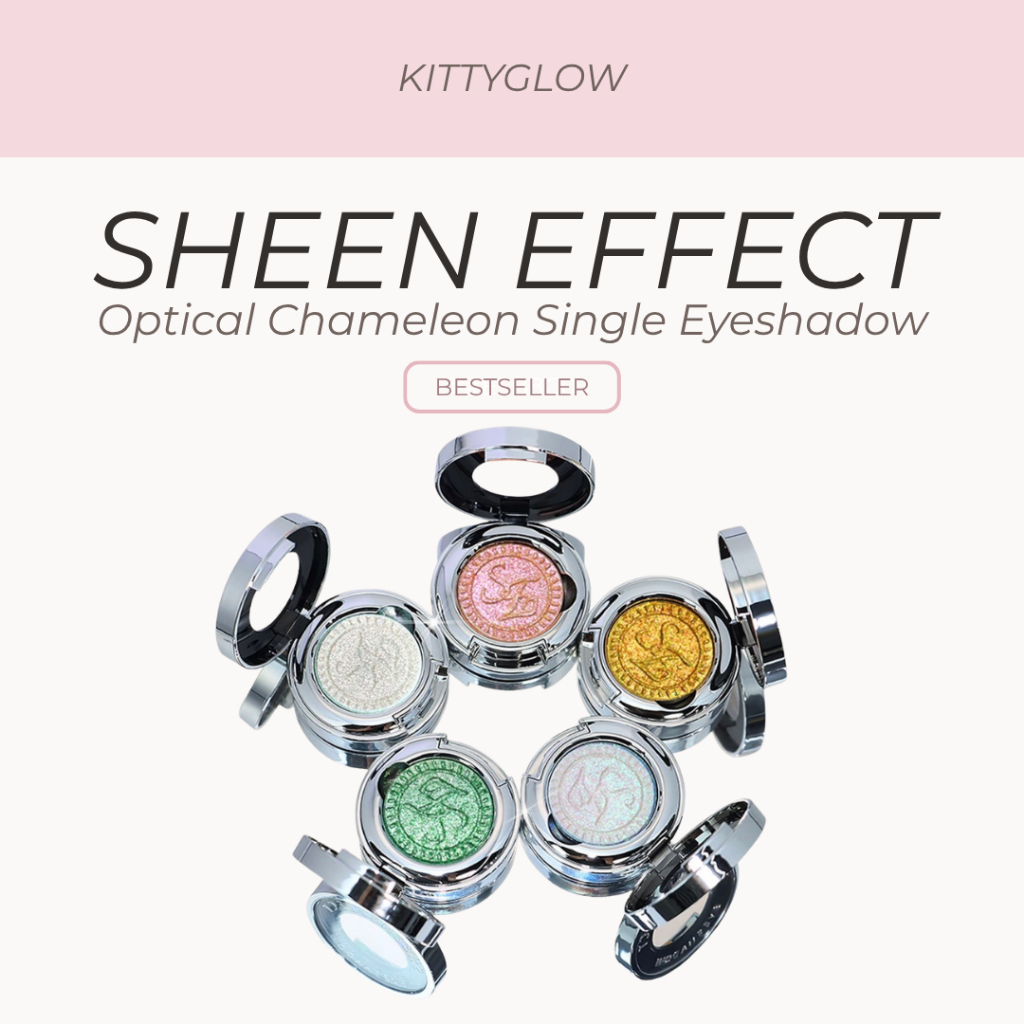 SHEEN EFFECT Optical Chameleon Single Eyeshadow Multichrome • Color-Shifting