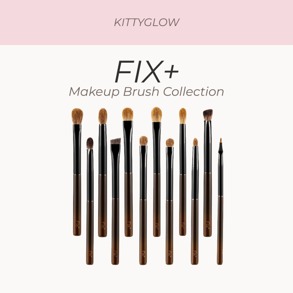 FIX+ Makeup Brush Collection ✨ ขนแปรงนุ่ม • เกลี่ยง่าย • มืออาชีพ