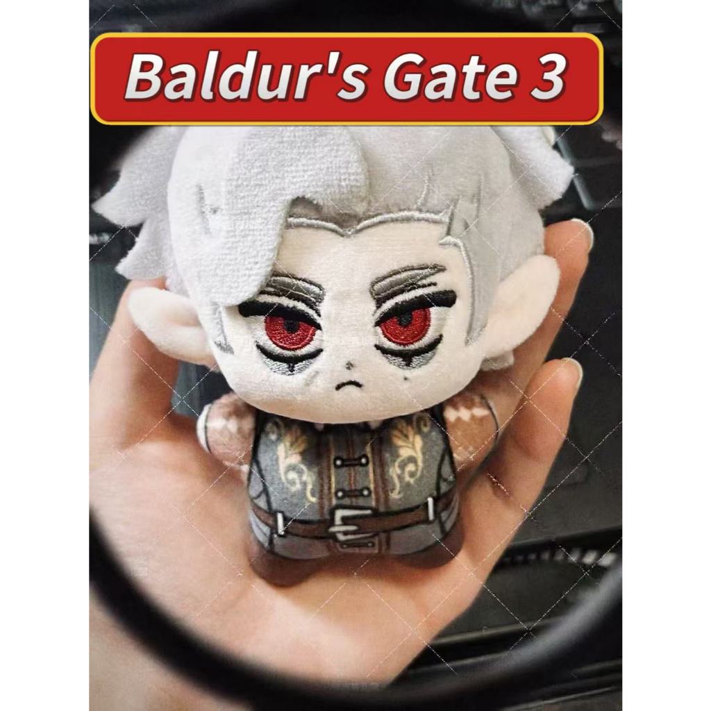 เกมBalmurs Gate 3 ตุ๊กตาตุ๊กตาน่ารัก Astarion ตุ๊กตาของเล่นพวงกุญแจ Plushies สําหรับเด็ก 10 ซม.