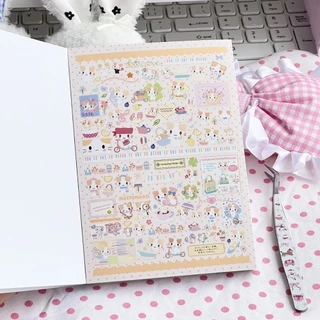 สติกเกอร์ตัดฟิล์มน่ารัก สำหรับตกแต่งเคสโทรศัพท์ ถ้วยน้ำ DIY