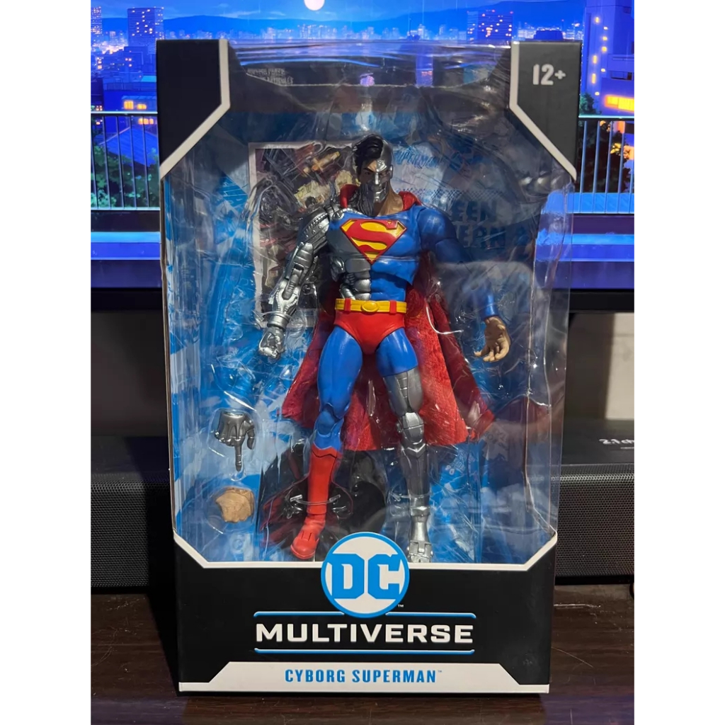 McFarlane Mechanical Superman Metal Superman Action Figure
