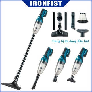 Máy hút bụi không dây, Pin Makita 10000Pa Hút chân không cầm tay, Bộ lọc HEPA Máy hút bụi yên tĩnh cho thảm trải sàn gỗ cứng Tóc thú cưng Văn phòng tại nhà