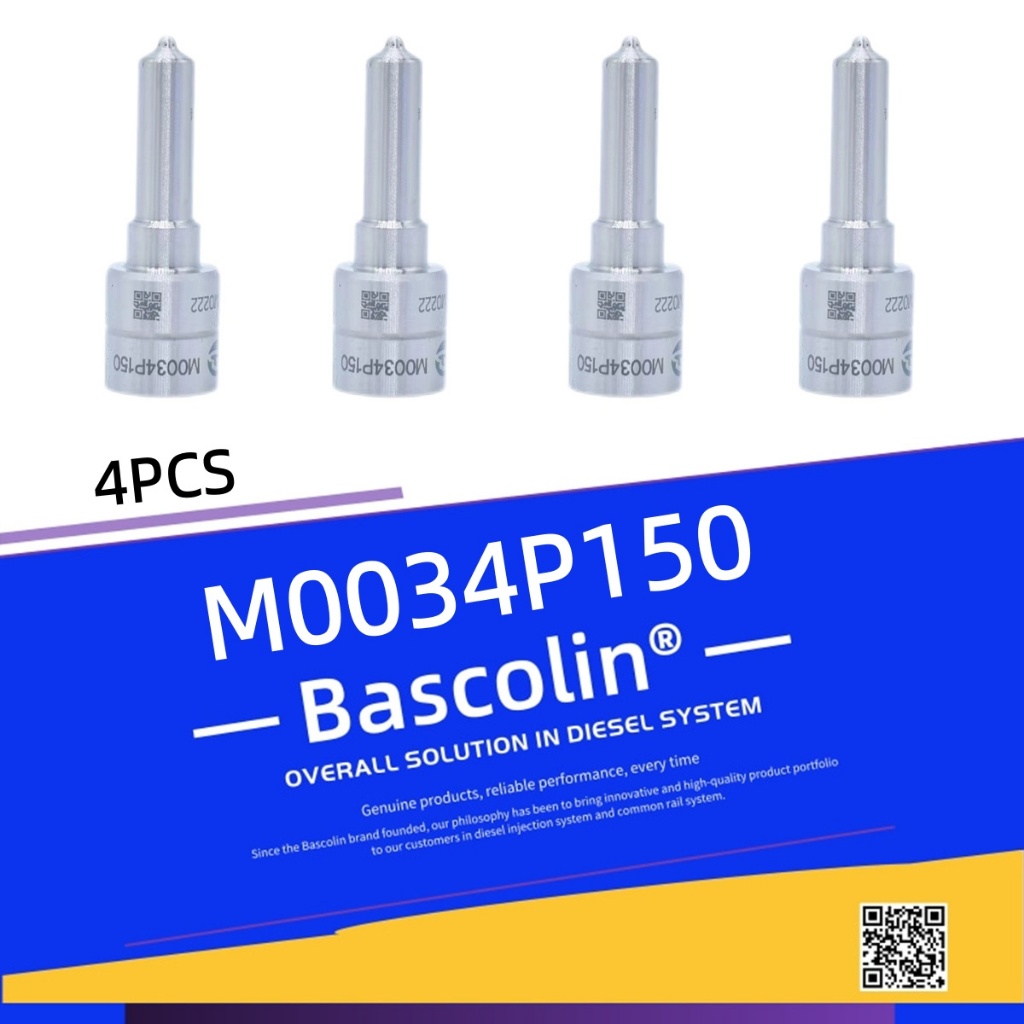 4 ชิ้น/ล็อต Bascolin M0034P150 Common Rail หัวฉีดหัวฉีดสําหรับ VDO หัวฉีด 4Q9K-546-AA,A2C8139490080,