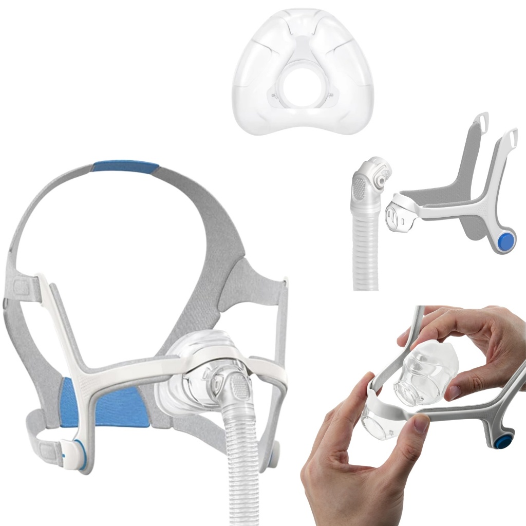 CPAP N20 Replacement Nasal Pillow Mask, Compatible with ResMed AirFit N20, M/L Nasal Pillow Size, with Tube Frame Cap.