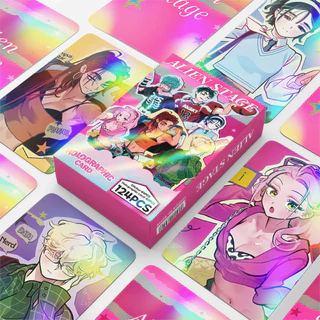 อะนิเมะ Alien Stage Holographic Lomo การ์ด Lomo Luka Hyuna Ivan เลเซอร์การ์ดรูปถ่ายโปสการ์ดแฟนของขวัญ