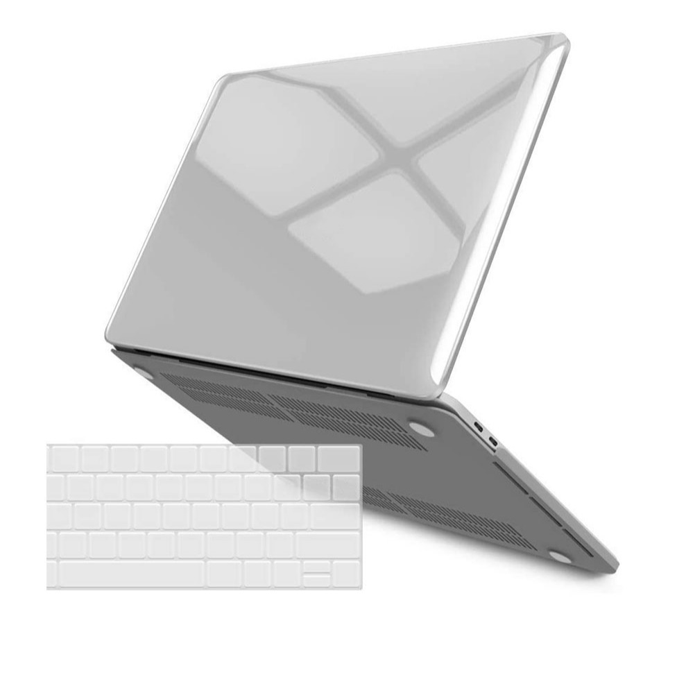 (1 ชุด) เคสฝาพลาสติกใส แข็ง สำหรับ MacBook Pro Air 13/14/15/16 นิ้ว M5 M4 M3 M2 M1 & Neo 13 นิ้ว